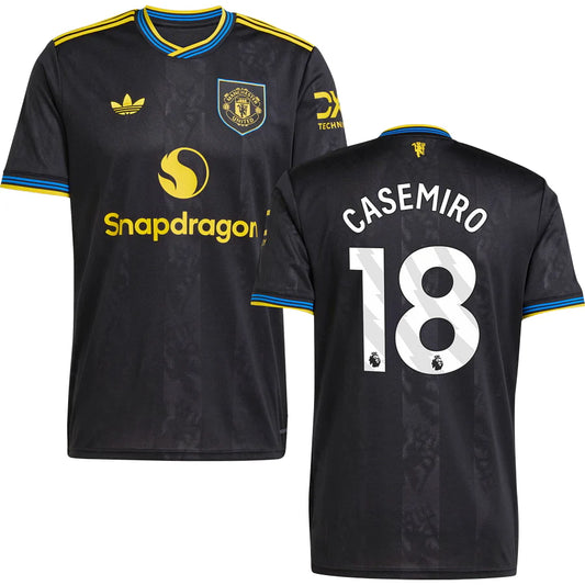 Manchester United #18 CASEMIRO Drittes Trikot 2025/26 Erwachsene