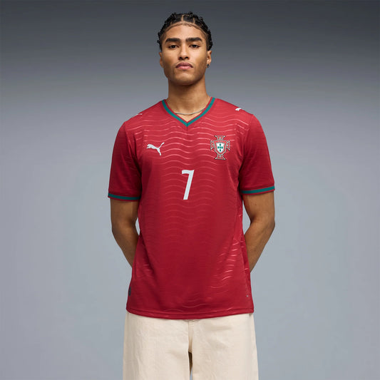 Cristiano Ronaldo Portugal Nationalmannschaft Puma 2026 Heimtrikot - Rot