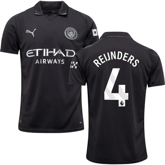 Manchester City Auswärts #4 REIJNDERS Trikot 2025/26 Erwachsene