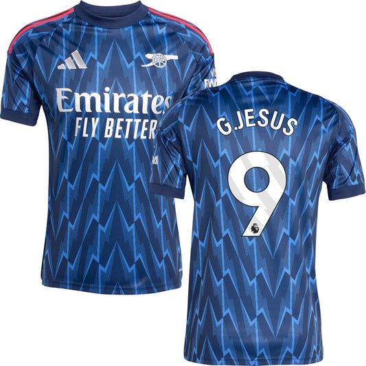 Arsenal Auswärtstrikot #9 G.JESUS 2025/26 Erwachsene