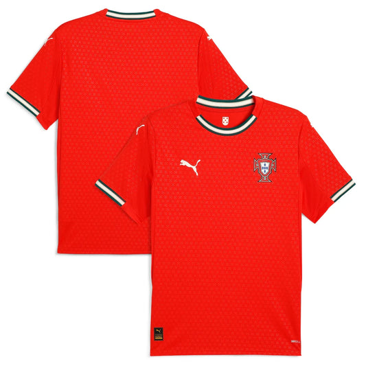 Portugal Nationalmannschaft Puma 2025 Heimtrikot Replica – Rot