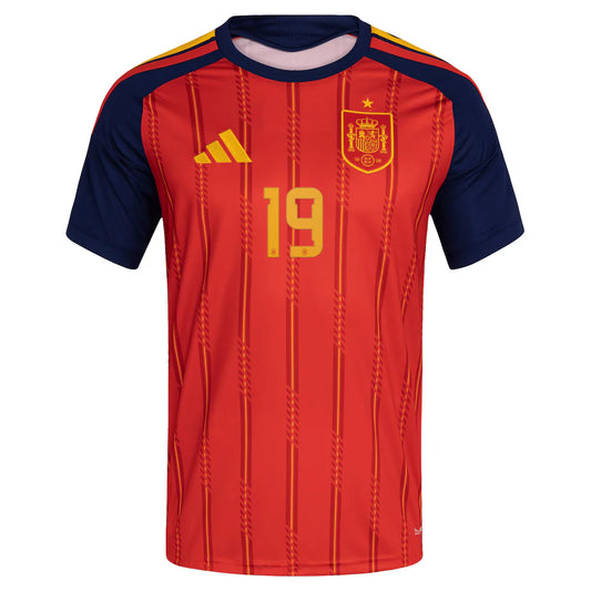 Spanische Nationalmannschaft adidas FIFA x WM 2026 Heimtrikot Replica Custom – Rot