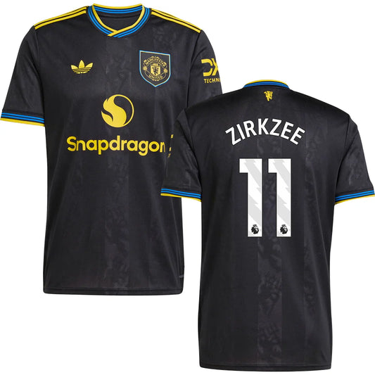 Manchester United #11 ZIRKZEE Drittes Trikot 2025/26 Erwachsene
