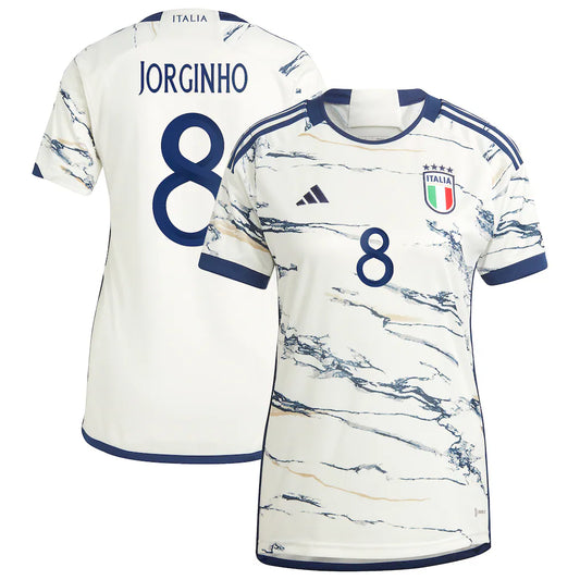 Jorginho Italienische Nationalmannschaft adidas Damen Auswärts Trikot 2023 – Weiß