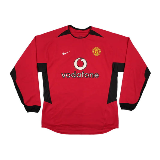 MANCHESTER UNITED 2002-04 RETRO LANGARM