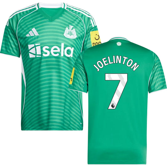 Newcastle United FC #7 JOELINTON Away Jersey 2025/26 Adults