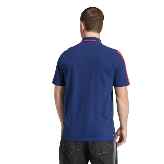 Spanische Nationalmannschaft adidas FIFA x World Cup Alphaskin Poloshirt - Marineblau