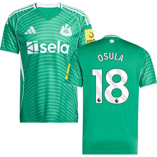 Newcastle United FC #18 OSULA Away Jersey 2025/26 Adults