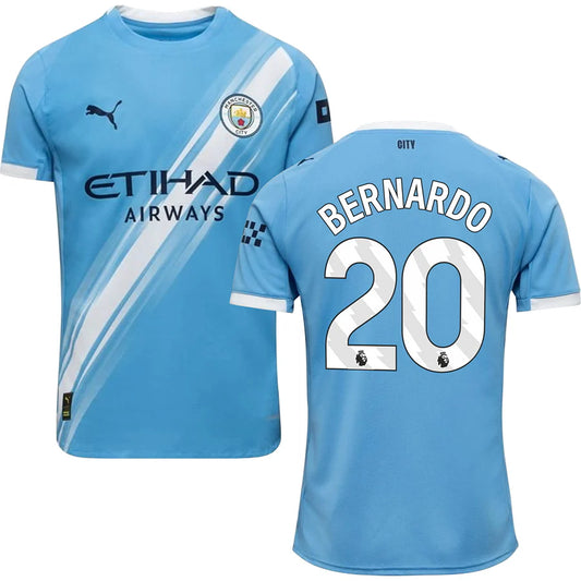 Manchester City Heimtrikot #20 BERNARDO 2025/26 Erwachsene