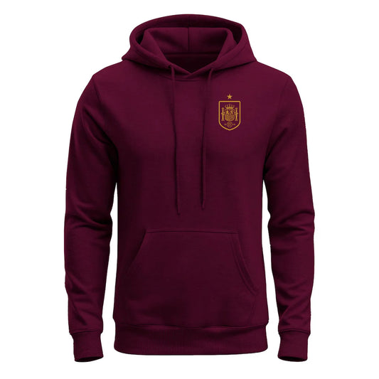 Spanische Nationalmannschaft 1863FC True Glory Fleece Hoodie - Kastanienrot