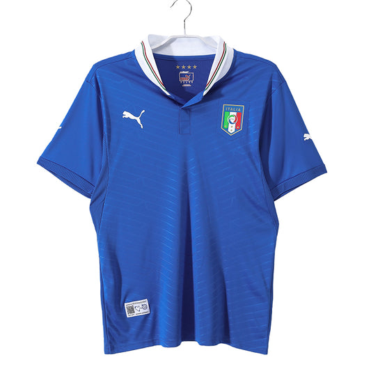 2012 Italien Heim Retro Fußballtrikot