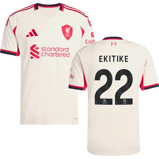 Liverpool Away #22 EKITIKE Jersey 2025/26 Adults