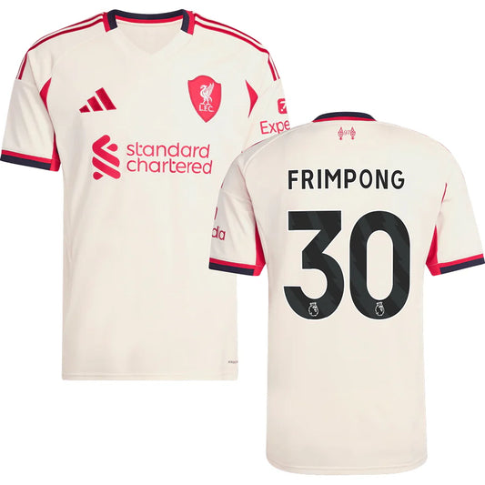 Liverpool Away #30 FRIMPONG Jersey 2025/26 Adults