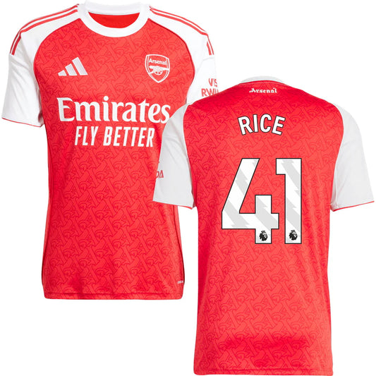 Arsenal Heimtrikot Nr. 41 RICE 2025/26 Erwachsene