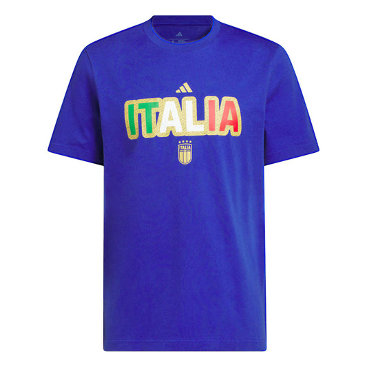 Italienische Nationalmannschaft adidas Trikot Hook T-Shirt - Weiß