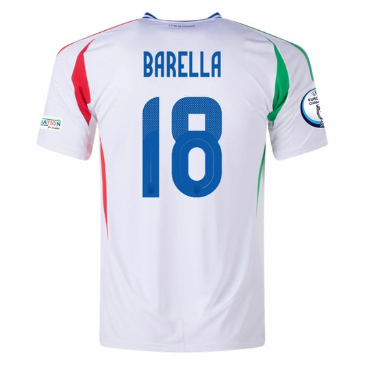 Italien #18 Barella Auswärtstrikot 2024