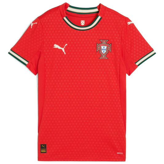 Portugal Nationalmannschaft Puma Damen Heimtrikot 2025 Replika - Rot