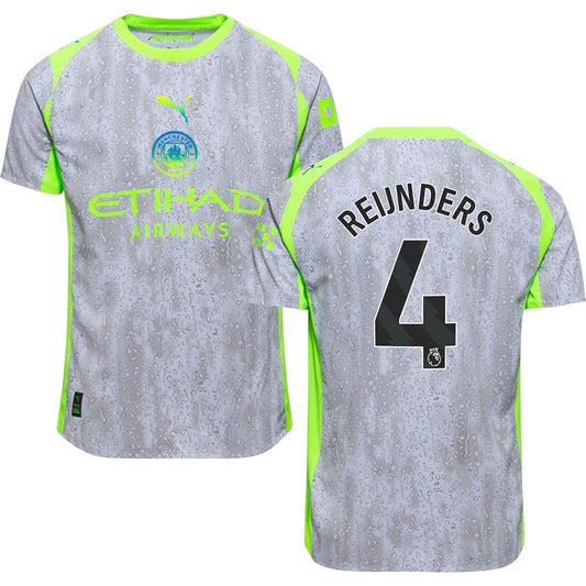 Manchester City #4 REIJNDERS Drittes Trikot 2025/26 Erwachsene