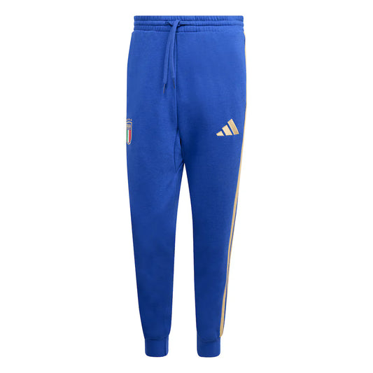 Italienische Nationalmannschaft adidas Alphaskin Fleece Hose – Blau