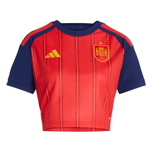Spanien Nationalmannschaft adidas Damen FIFA x Weltmeisterschaft 2026 Heimtrikot verkürzt – Rot