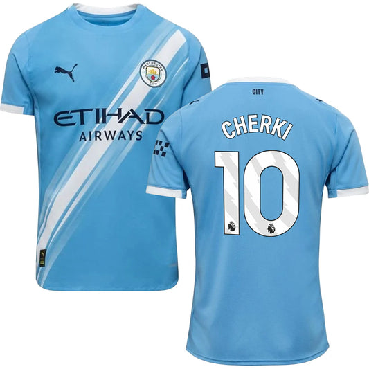 Manchester City Heimtrikot #10 CHERKI 2025/26 Erwachsene