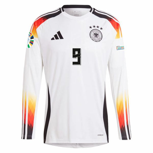 Deutschland #9 Werner Langarm Heimtrikot 2024