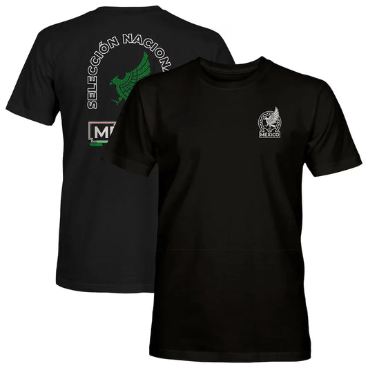 Mexiko Nationalmannschaft 1863FC True To Glory Heavyweight T-Shirt - Schwarz