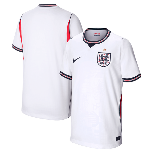 England National Team Nike Youth 2026 Home Stadium Replica Jersey - White