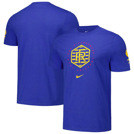 Frankreich Nationalmannschaft Nike Localized Core Baumwoll-T-Shirt – Königsblau