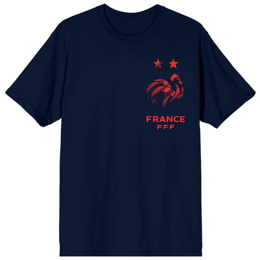 Frankreich Nationalmannschaft Vibrez Blues T-Shirt – Marineblau