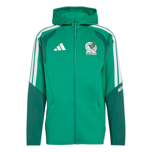 Mexikanische Nationalmannschaft adidas FIFA x World Cup Tiro Pro Full-Zip Hoodie – Grün