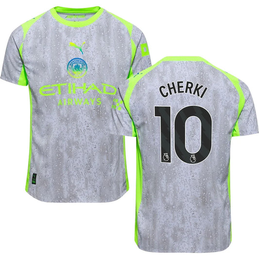Manchester City #10 CHERKI Drittes Trikot 2025/26 Erwachsene