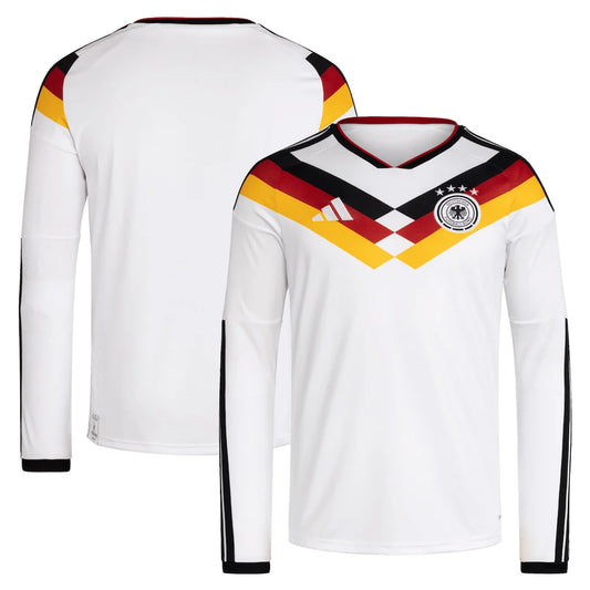 Deutschland Nationalmannschaft adidas FIFA x WM 2026 Heimtrikot Langarm – Weiß