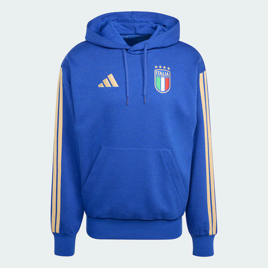Italienische Nationalmannschaft adidas FIFA x World Cup Alphaskin Fleece Hoodie - Blau