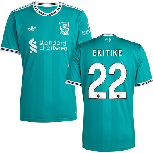 Liverpool Third #22 EKITIKE Jersey 2025/26 Adults