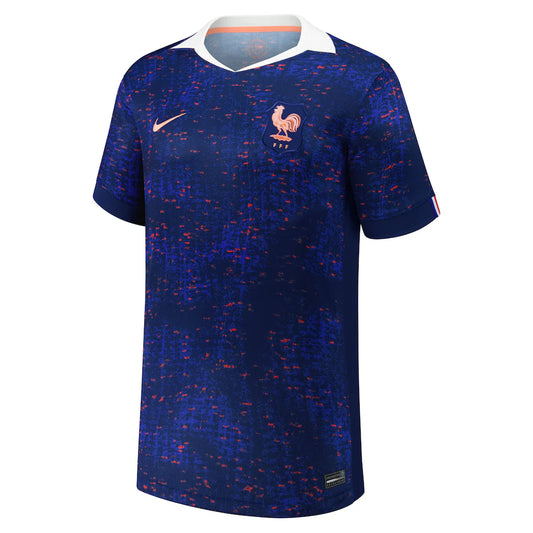 Frankreich Frauen Nationalmannschaft Nike Youth Heimtrikot 2025/26 - Blau